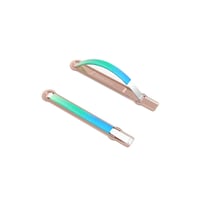 مسكة جوال سليك ستريب - ذهبي وردي + ازرق