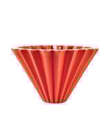 قمع ترشيح V60 السيراميك لكوبين - أحمر