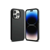 كفر رينكي سليكون ايفون 14 برو ماكس اسود