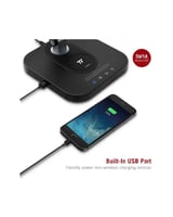 تاوترونكس إضاءه ليد مع شاحن وايرلس بقوة 10/7.5 واط