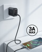 سلك AceFast تايب سي الى يو اس بي بطول 1.2 متر - اس...