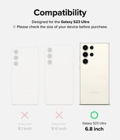 حماية شاشة رينكي دوال جالكسي s23 الترا