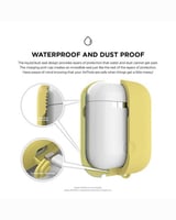 ايلاجو غلاف سيليكون لسماعات ابل البلوتوث مقاوم للم...