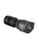 سارامونيك مايك موجه لايتننق مع منفذ للسماعه 3.5 مم