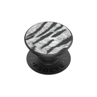 مسكة جوال بوب سوكيت جريب - ابيض واسود