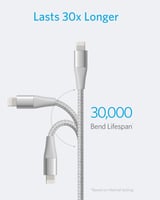 سلك انكر باور لاين بلس يو إس بي الي لايتنينق 1.8 م...