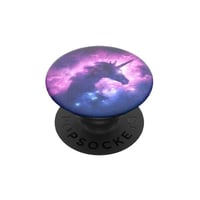 مسكة جوال بوب سوكيت حصان بنفسجي وازرق