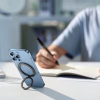 مسكة جوال مغناطيس بيسوس هالو ماج سيف مع ستاند - فض...