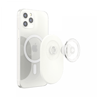 مسكة جوال ماج سيف بوب سوكيت جريب - ابيض