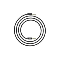 أوكي سلك AUX مضفر 3.5مم طول 1.2م - أسود