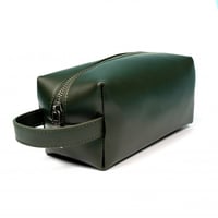 حقيبة يد بوكا من الجلد - أخضر