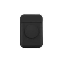 حامل بطاقات يونيك فليكسا مغناطيس مع مسكة - اسود