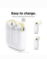 elago cases لسماعة ابل البلوتوث - أصفر / سماوي