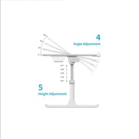 طاولة للابتوب سايجي متعدده الاستخدام - رصاصي