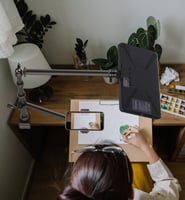 أولانزيls11 حامل مكتبي مرن