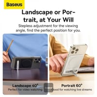 ستاند مغناطيسي بيسوس للايفون - اسود