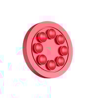 قاعده تثبيت للماج سيف سيلكون وي وو - احمر