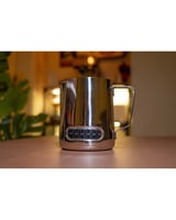 ابريق تبخير الحليب مع مقياس لدرجات الحرارة 600 مل