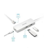 موزع وموصل طاقة انكر تايب سي و ايثرنت ومنفذ PD - ف...