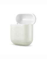 كفر مور بلس ايربودز جلد - ابيض