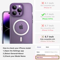 كفر حماية يونغ كيت قليز ماج سيف ايفون 14 برو - بنف...