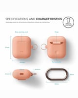 elago cases لسماعات ابل البلوتوث مع تعليقة - خوخي