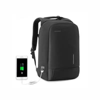 شنطة ظهر نحيفة كينجسون مقاس 15.6 - رمادي