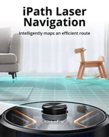 المكنسة الذكية يوفي اكس 8 هايبرد بتقنية الليزر 2 ف...