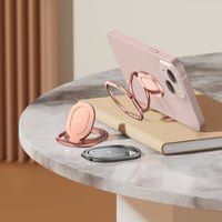 ستاند بيسوس rails مع مسكة جوال رمادي