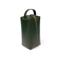 حقيبة يد بوكا من الجلد - أخضر