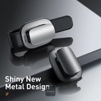 مشبك نظارة بلاتينيوم بيسوس للسيارة - فضي