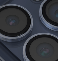 حمايه كاميرا يونيك اوبتكس كريستال للايفون 15 , 15...