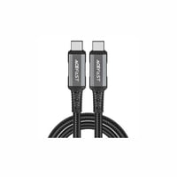 سلك AceFast C1 تايب سي الى تايب سي - اسود
