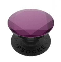 بوب سوكيت مسكة جوال المنيوم - جوهرة بنفسجية