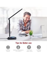 تاوترونكس إضاءه ليد مع شاحن وايرلس بقوة 10/7.5 واط