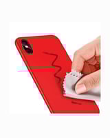 كفر مور بلس ليكويد للايفون اكس اس ماكس - أحمر