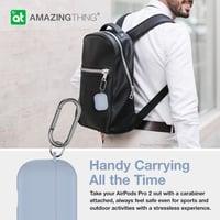 أميزنغ ثينق سموثي كفر لسماعة ايربودز برو 2 ازرق