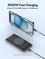 منصة راف باور 4 بطاريات بسعة 10000 ملي امبير شحن و...