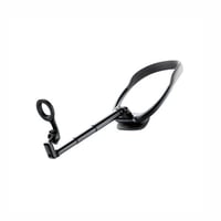 حامل للجوال على الرقبة دريب قابل للسحب - اسود