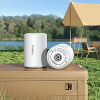 منفاخ هواء وكشاف بيسوس بوكيت قو برو - ابيض