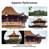 عدسة تلسكوب أبيكسل HD 30X مع حامل ثلاثي القوائم قا...