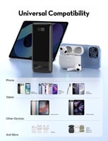 بطارية راف باور بقوة 20 واط بسعة 10000 ملي امبير ب...