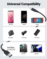 سلك AceFast تايب سي الى يو اس بي بطول 1.2 متر - اس...