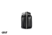 شنطة Alot جلد فاخر بسعة 1 لتر مع حزام خلفي للحمل -...