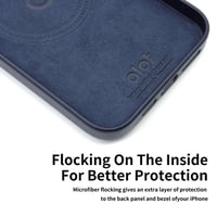 كفر حماية Alot نوبل جلد ماج سيف مع اطار معدني للكا...