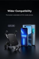 بيسوس ستاند مغناطيسي على فتحة المكيف للجوال مقاس 4...