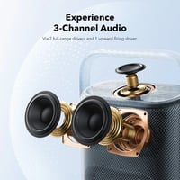 سبيكر محمول ساوندكور Motion X500 بلوتوث - اسود