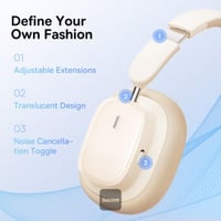 سماعة بيسوس باوي H1i بلوتوث لاسلكية مع خاصية الغاء...