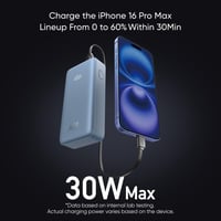 بطارية متنقلة JODA TURBO بسعة 10000 ملي امبير بقوة...