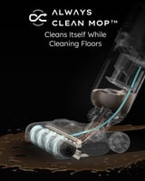 مكنسة ذكية لاسلكية يوفي Mach V1 Ultra ممسحة بخار ت...